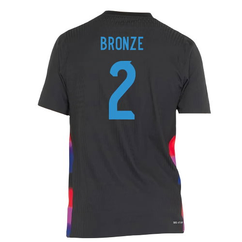 2025-2026 England WEC Authentic Away Shirt (Black) - Mens (BRONZE 2)