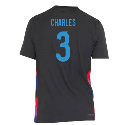 2025-2026 England WEC Authentic Away Shirt (Black) - Mens (CHARLES 3)