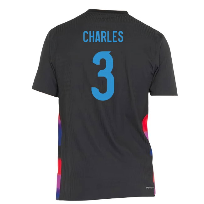 2025-2026 England WEC Authentic Away Shirt (Black) - Mens (CHARLES 3)