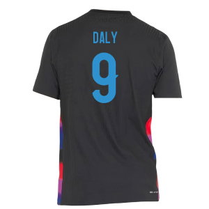 2025-2026 England WEC Authentic Away Shirt (Black) - Mens (DALY 9)