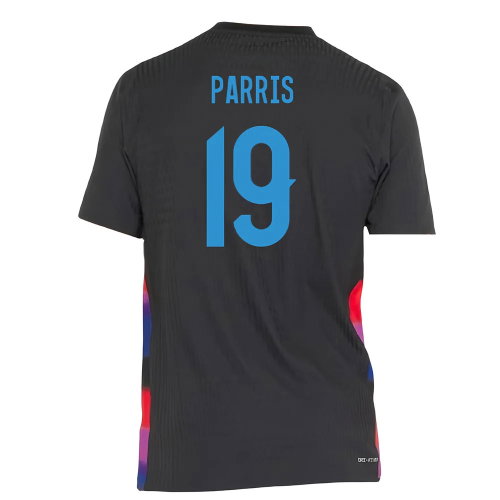 2025-2026 England WEC Authentic Away Shirt (Black) - Mens (PARRIS 19)
