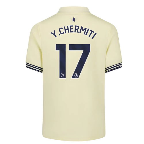 2025-2026 Everton Away Shirt - Kids (Y.Chermiti 17)