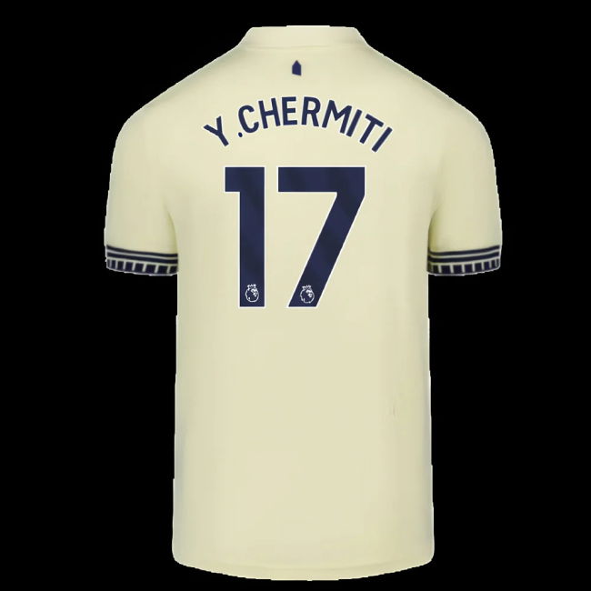 2025-2026 Everton Away Shirt (Y.Chermiti 17)