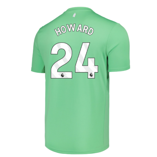 2025-2026 Everton Goalkeeper Home Shirt (Green) (Howard 24)  2025-2026 Everton Goalkeeper Home Shirt (Green) (Howard 24)