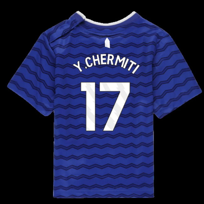 2025-2026 Everton Home Baby Kit (Y.Chermiti 17)
