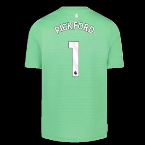 2025-2026 Everton Home Goalkeeper Shirt (Green) - Kids (Pickford 1)