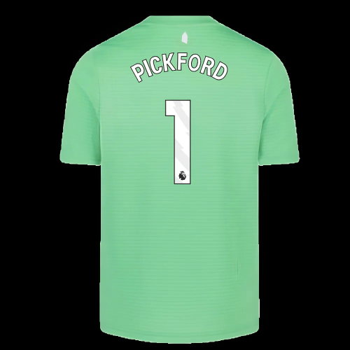 2025-2026 Everton Home Goalkeeper Shirt (Green) - Kids (Pickford 1)