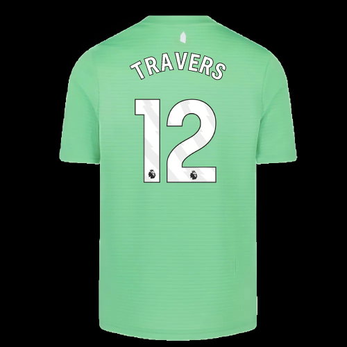 2025-2026 Everton Home Goalkeeper Shirt (Green) - Kids (Travers 12)