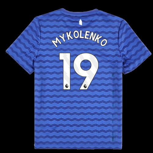2025-2026 Everton Home Infant Kit (Mykolenko 19)