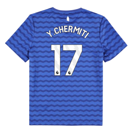 2025-2026 Everton Home Infant Kit (Y.Chermiti 17)