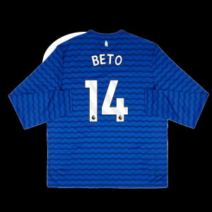 2025-2026 Everton Home Long Sleeve Shirt (Beto 14)