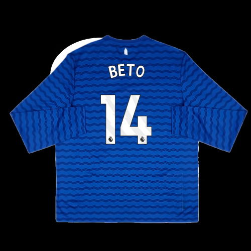 2025-2026 Everton Home Long Sleeve Shirt (Beto 14)