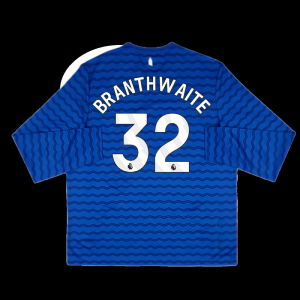 2025-2026 Everton Home Long Sleeve Shirt (Branthwaite 32)