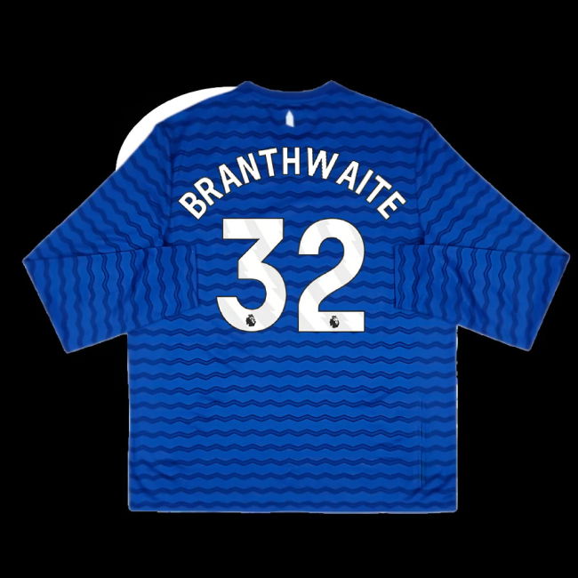 2025-2026 Everton Home Long Sleeve Shirt (Branthwaite 32)