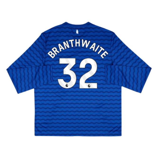 2025-2026 Everton Home Long Sleeve Shirt (Branthwaite 32)