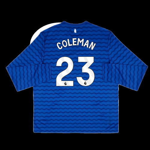 2025-2026 Everton Home Long Sleeve Shirt (Coleman 23)