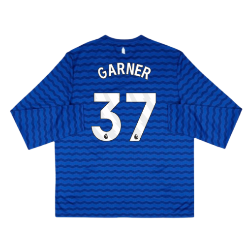2025-2026 Everton Home Long Sleeve Shirt (Garner 37)  2025-2026 Everton Home Long Sleeve Shirt (Garner 37)