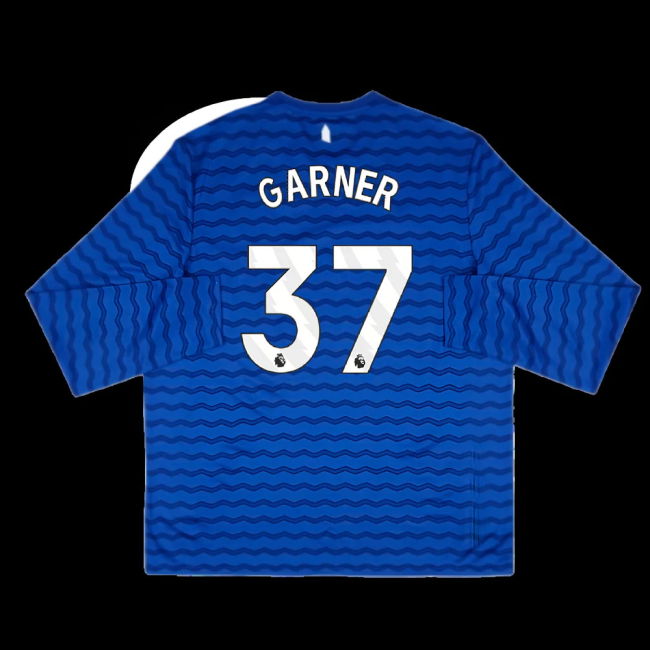 2025-2026 Everton Home Long Sleeve Shirt (Garner 37)