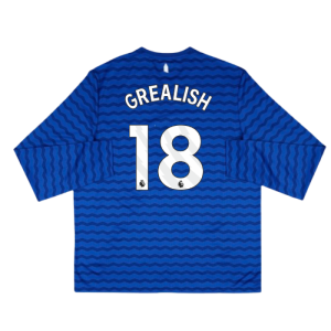 2025-2026 Everton Home Long Sleeve Shirt (Grealish 18)
