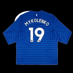 2025-2026 Everton Home Long Sleeve Shirt (Mykolenko 19)