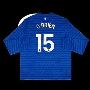 2025-2026 Everton Home Long Sleeve Shirt (O Brien 15)