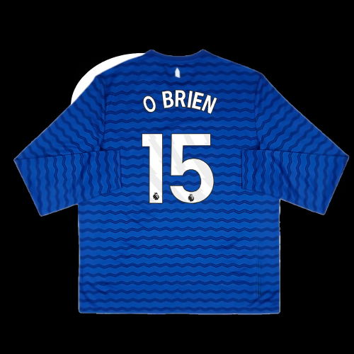 2025-2026 Everton Home Long Sleeve Shirt (O Brien 15)