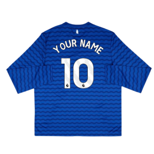 2025-2026 Everton Home Long Sleeve Shirt