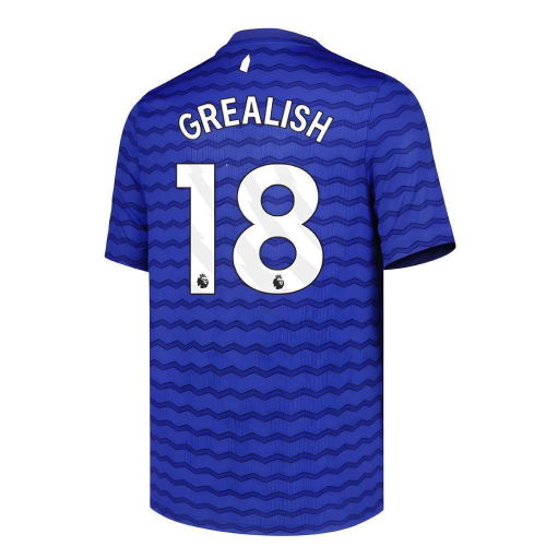 2025-2026 Everton Home Shirt (Kids) (Grealish 18)  2025-2026 Everton Home Shirt (Kids) (Grealish 18)