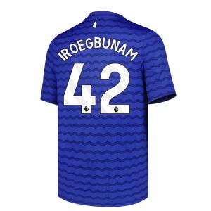 2025-2026 Everton Home Shirt (Kids) (Iroegbunam 42)