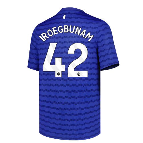 2025-2026 Everton Home Shirt (Kids) (Iroegbunam 42)