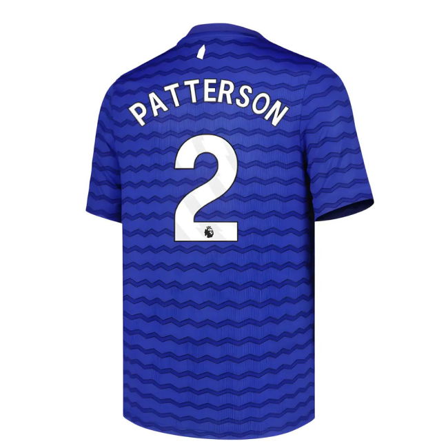 2025-2026 Everton Home Shirt (Kids) (Patterson 2)