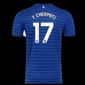 2025-2026 Everton Home Shirt (Y.Chermiti 17)