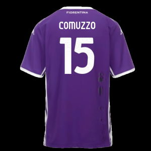 2025-2026 Fiorentina Home Shirt (Comuzzo 15)