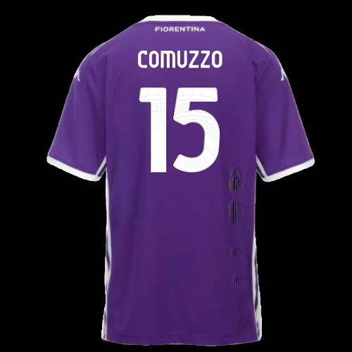 2025-2026 Fiorentina Home Shirt (Comuzzo 15)