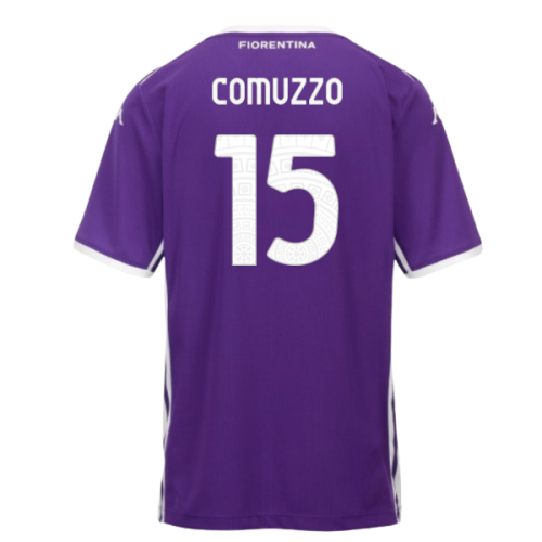 2025-2026 Fiorentina Home Shirt (Comuzzo 15)