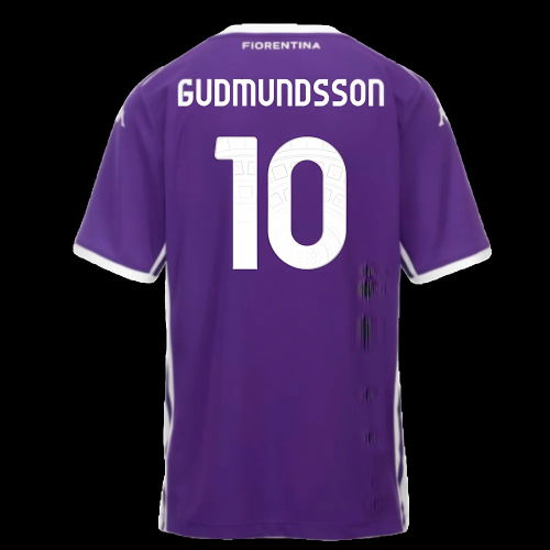2025-2026 Fiorentina Home Shirt (Gudmundsson 10)