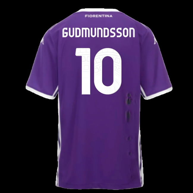 2025-2026 Fiorentina Home Shirt (Gudmundsson 10)