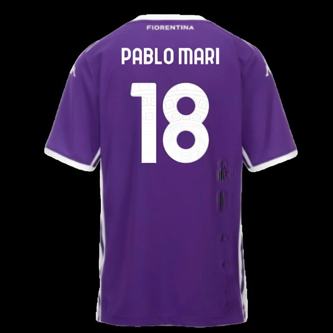 2025-2026 Fiorentina Home Shirt (Pablo Mari 18)