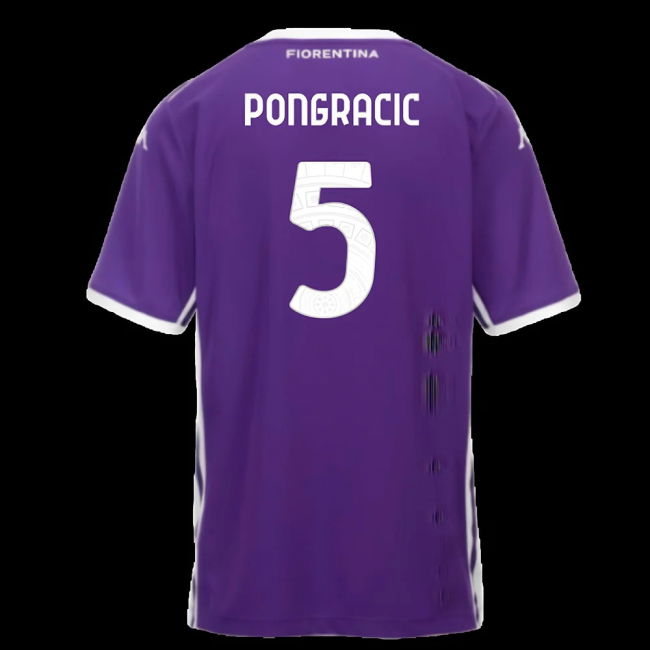 2025-2026 Fiorentina Home Shirt (Pongracic 5)
