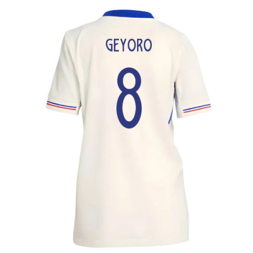 2025-2026 France Womens Team Away Shirt (Kids) (Geyoro 8)