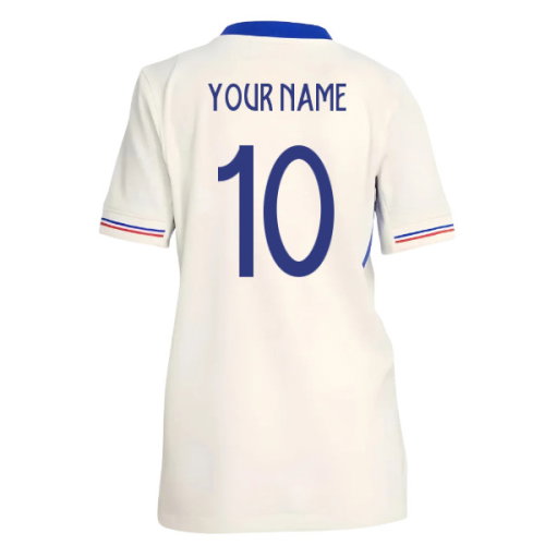 2025-2026 France Womens Team Away Shirt (Kids) (Your Name)