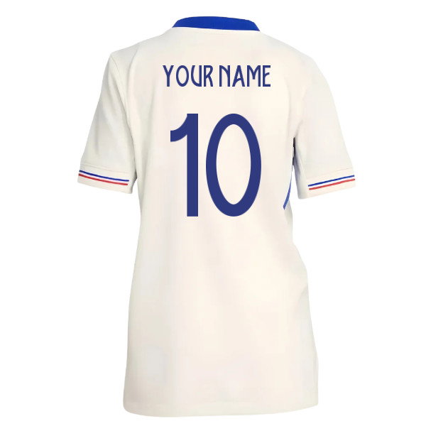 2025-2026 France Womens Team Away Shirt (Kids) (Your Name)