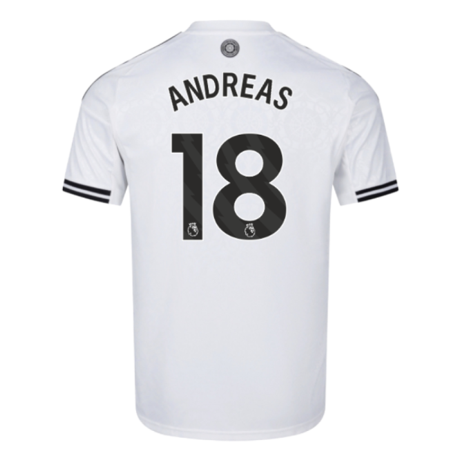 2025-2026 Fulham Home Shirt (Andreas 18)