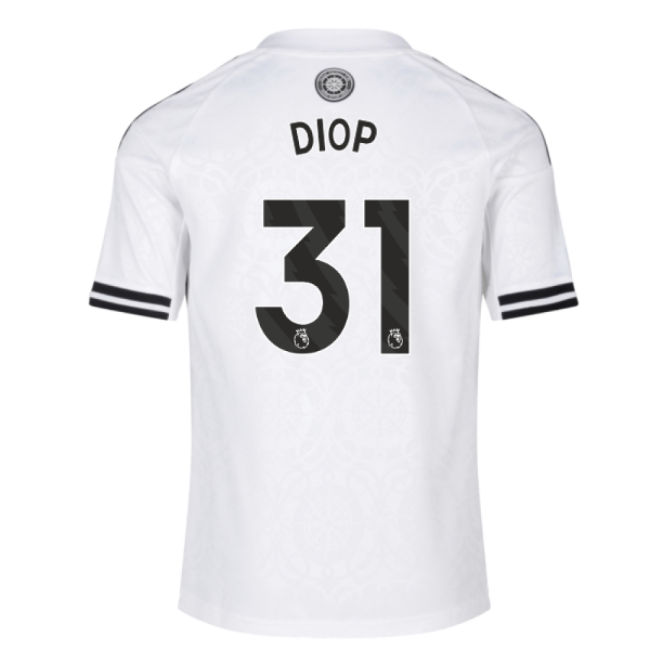 2025-2026 Fulham Home Shirt (Kids) (Diop 31)