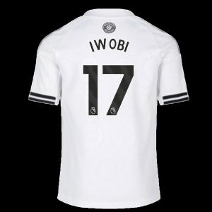 2025-2026 Fulham Home Shirt (Kids) (Iwobi 17)