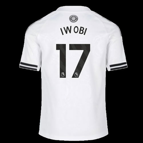 2025-2026 Fulham Home Shirt (Kids) (Iwobi 17)