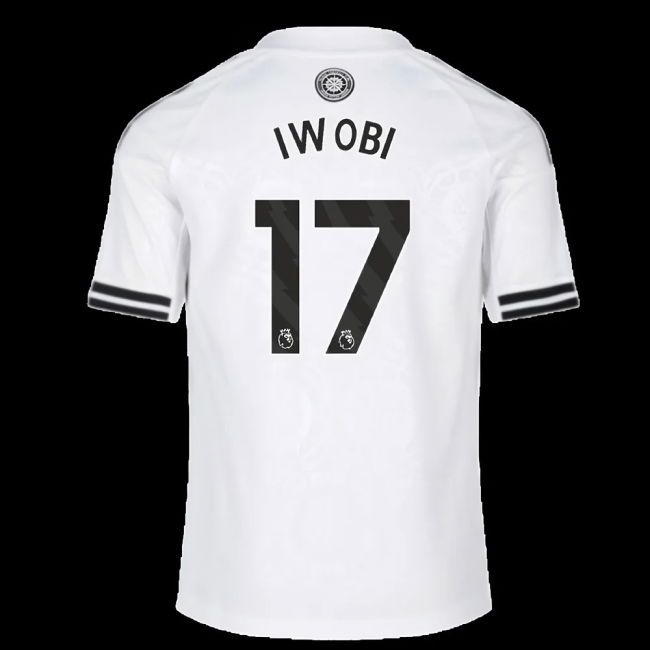 2025-2026 Fulham Home Shirt (Kids) (Iwobi 17)