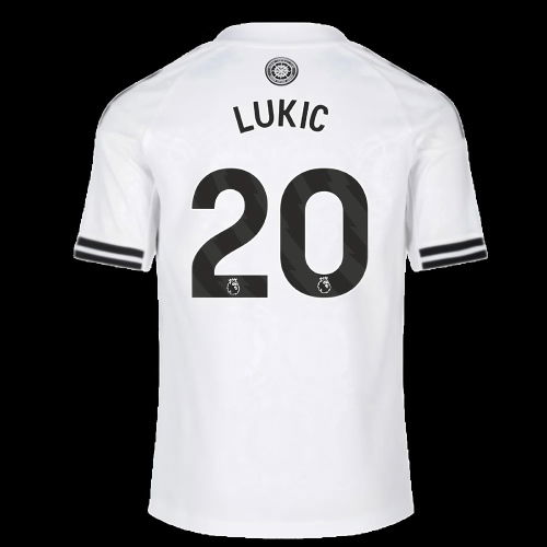 2025-2026 Fulham Home Shirt (Kids) (Lukic 20)