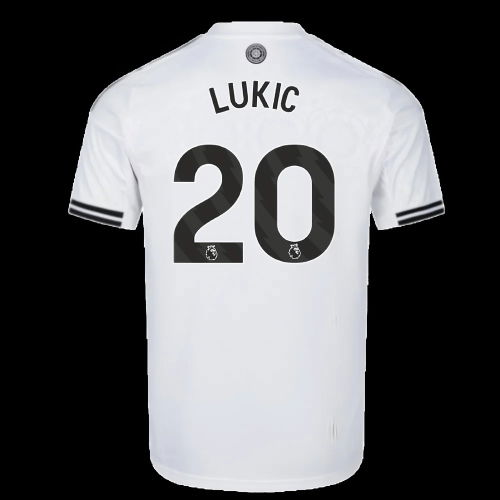2025-2026 Fulham Home Shirt (Lukic 20)