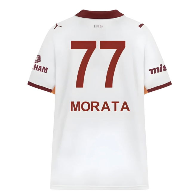 2025-2026 Galatasaray Away Shirt (Morata 77)